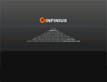 Tablet Screenshot of infinius.hr